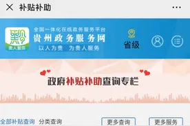 速戳！教育精准扶贫学生资助补贴等数十项政府补贴信息，手机一点即可查询图片