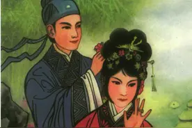 民间故事：李春来借妻图片