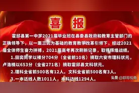 六安市14所高中2021年高考喜报汇总图片