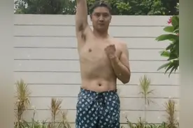 退役14年田亮技痒再跳水，昔日王子惨变罗翔老师，两子女无意接班图片