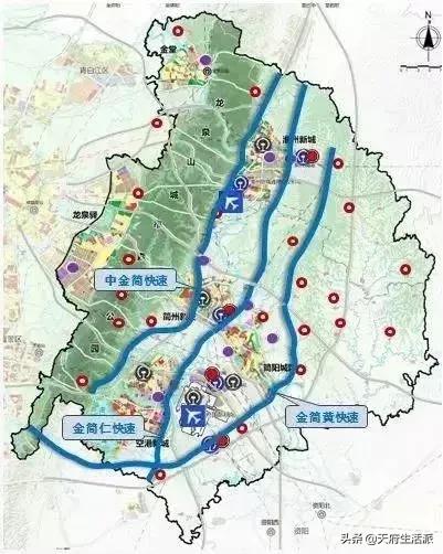 成都东进全面开挂与城南天府新区会有怎样的关系呢？拭目以待