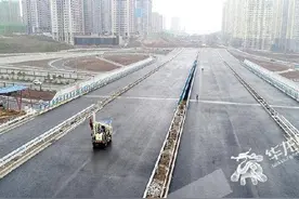 快了，中央公园三条道路建设进度曝光图片