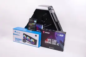 1599元机箱装机作业，360水冷成最大看点，压8086K很轻松图片