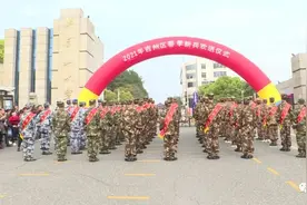 逐梦军旅 不负韶华！吉州区举行2021年春季新兵欢送仪式图片