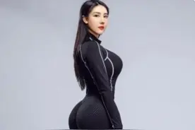 健身达人刘太阳130斤，身上看不到一丝赘肉，微胖身材也能很美图片