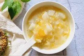 立秋之后，常给宝宝吃这道辅食，滋阴润肺防秋燥，还能防便秘图片