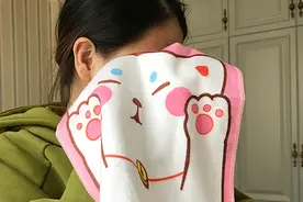 毛巾用久了又滑又臭，父母告诉我，这样洗干净还柔软，真实好用图片