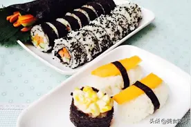 阿飞教你做家庭版寿司的做法！简单易学，学会在家就可以做图片