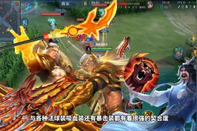 后羿：理论上我1发普攻=2次法球3层吸血9段伤害图片