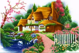 梦中的小屋图片