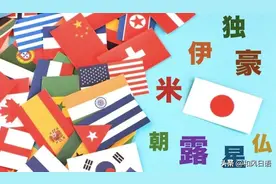 日语中各个国家的译名换成汉字怎么写？图片