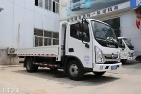 年轻人创业第一台货车，福田奥铃青春版4米2轻卡只要7.58万图片