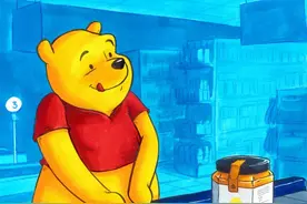 艺术家创作独特的卡通画，假如动漫角色也爱逛超市，会买些什么？图片