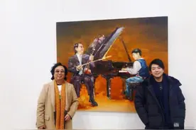 郎朗晒父子合照祝爸爸父亲节快乐，评论区变大型催生现场图片