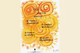 这组插画在学而思火了，背后竟有位超治愈的“心灵画手”……图片