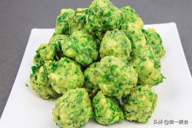 素丸子最正确做法，全程不加水、外焦里软不油腻，既当零食又当菜