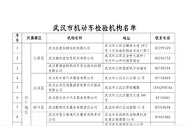 武汉车辆可以年检了（附44家车检机构名单）图片