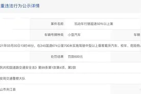 在四川省乐山市245国道超速被拍了，罚款600元记12分。图片