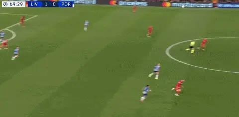 欧冠|蒂亚戈贴地斩萨拉赫破门 利物浦2-0波尔图