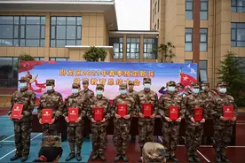 河南省南阳市卧龙区：役前训练硕果累累 预定新兵收获满满图片