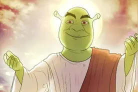 被嫌弃20年的史莱克，靠着3部片子成为了梗界新神图片