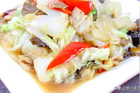 老北京风味大白菜就像心中一把火！这地方特色吃法跟你家一样吗图片