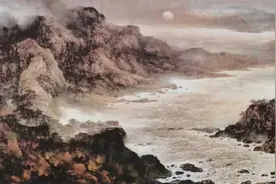 当代画家施云翔一百多幅大气磅礴的山水画，收藏起来慢慢品图片