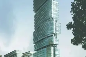 最新进度！250米的广州琶洲物流轮候大楼，极富设计感的效果图图片