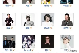 盘点港台歌手90年代在内地的排名图片