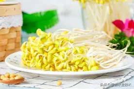 黄豆芽好吃，老少皆宜，但你知道简单快速的发芽方法吗？图片