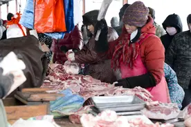 大屯镇集市：鞍山市最大的农村大集，坐落在著名的温泉胜地图片