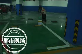 吉安：地下室喷漆气味呛人，楼道里都是味道，业主受不了图片