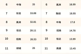 独家！上半年合肥房企、单盘TOP10出炉！万科、龙湖、旭辉霸榜图片