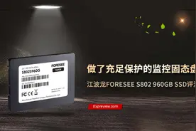 江波龙FORESEE S802 960GB SSD评测：做了充足保护的监控固态盘图片