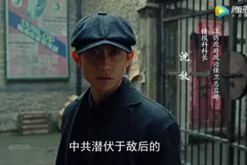 没想到，会被潘粤明、张一山的谍战神剧雷到图片