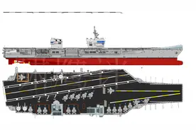 架空：露出獠牙的日本海自，日本军事复兴的标志，赤城级重型航母图片
