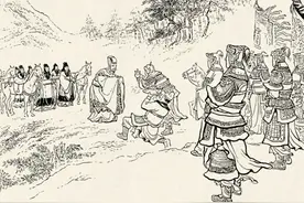 三国演义全集（395），张松受到刘备的盛情款待，劝刘备进取四川图片