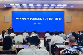 2021海南民营企业100强榜单发布，三大主导产业企业占85席图片