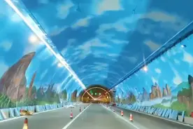 韶新高速即将通车，这条隧道提前曝光，一路好风景......图片