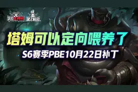 云顶之弈10月22日pbe改动，塔姆定向培养，赏金BUG修复图片
