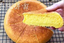 电饭煲蛋糕塌陷回缩做不好？试试这个方法，成功率高一次就做好图片