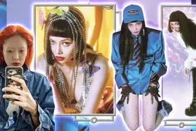 泫雅穿着水晶彩色丝袜、毛毛球鞋发新歌，背后造型师竟然这么会玩图片