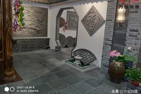 别墅豪宅里的仿古中式装饰艺术图片