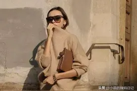 今年秋天，别再穿黑白灰了！会穿“棕色”才是真高级，照着学就行图片