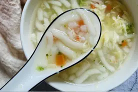 宝宝辅食这样做，既能锻炼咀嚼能力，又好消化，比做面条简单多了图片