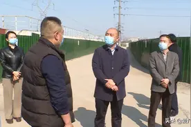 东营广饶：杨志国对重点工程项目主责部门主要负责人进行提醒式约谈图片