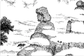 钢笔画下的三清山，张张美的让人窒息（一）图片