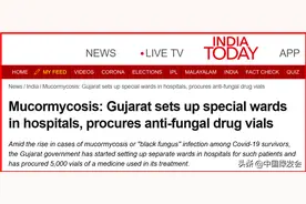 雪上加霜！印度古吉拉特邦爆发罕见真菌感染，死亡率高达50%图片