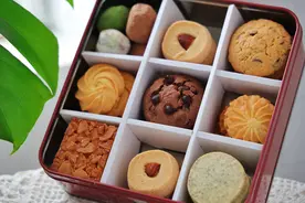 过年适合送礼的高档曲奇礼盒，配方做法告诉你，送人太有面子了图片