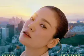 39岁宋慧乔气质绝了，大脸照没有一丝皱纹，这个造型却驾驭不住图片